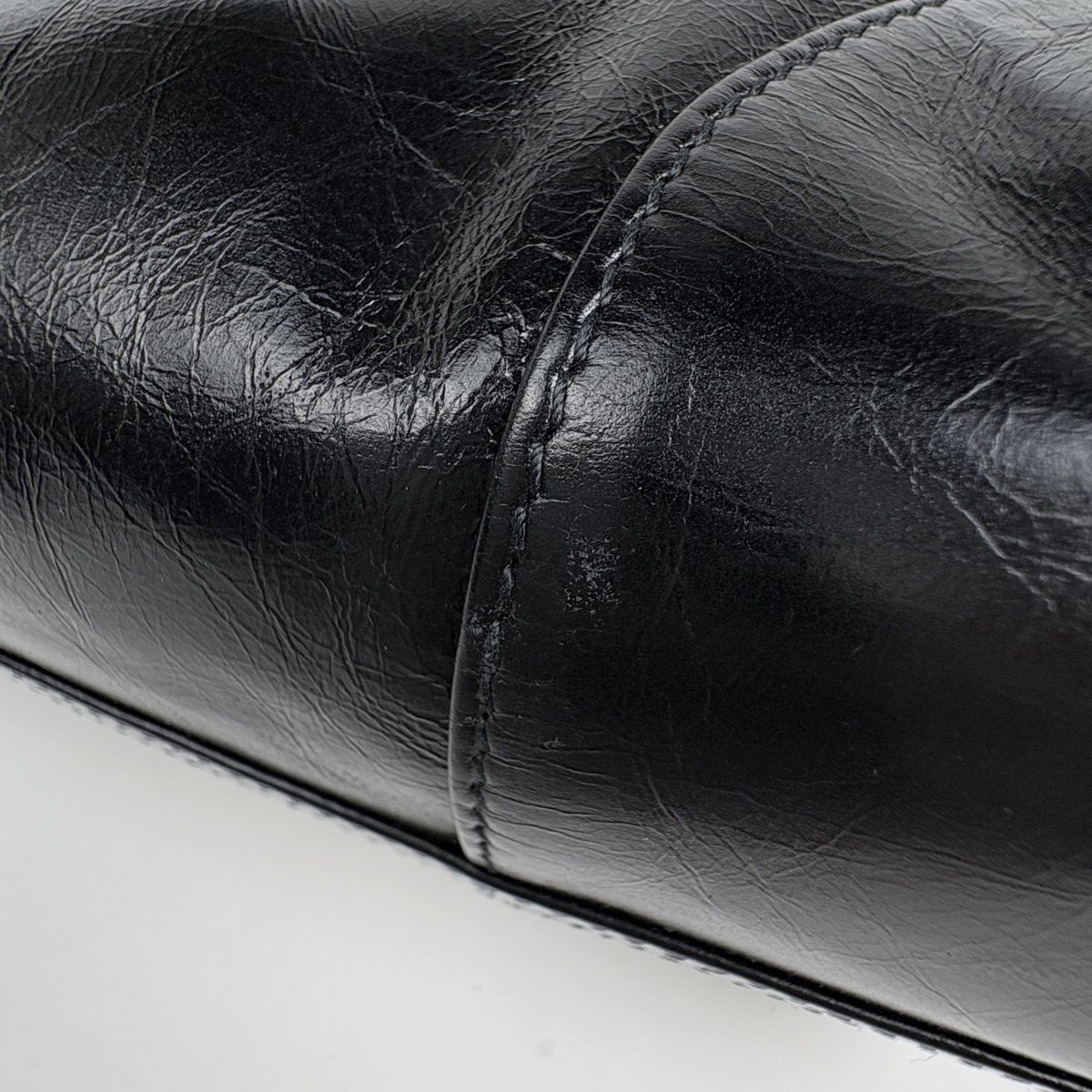 Prada Handbag 2-Way Leather Nero — view 4
