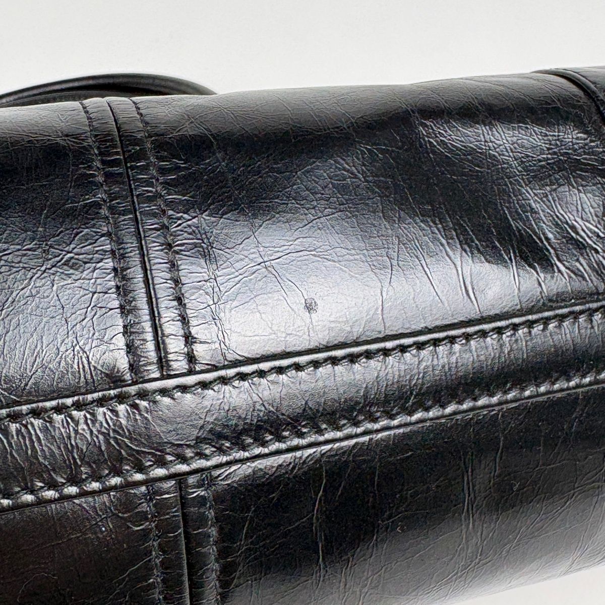 Prada Handbag 2-Way Leather Nero — view 3