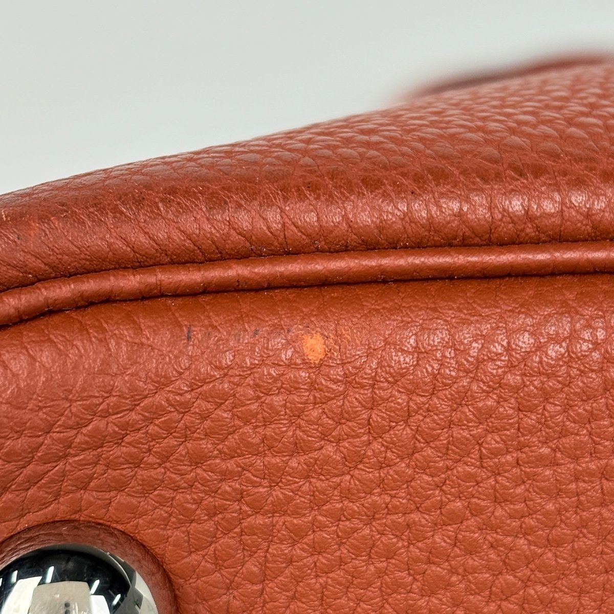 Hermes Bolide 45 Handbag Togo Brick — view 4