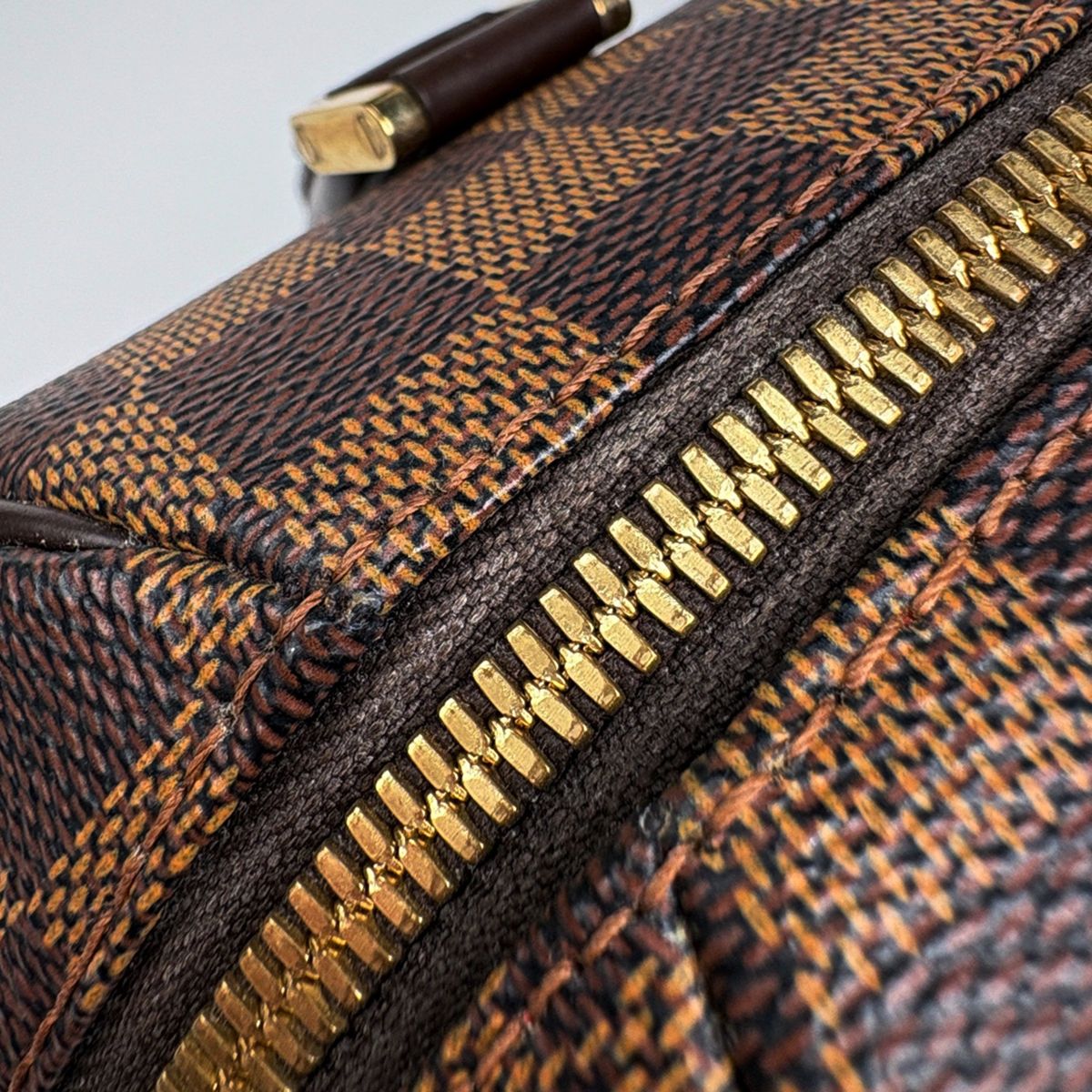 Louis Vuitton Riviera Mini Boston Bag Damier Brown — view 4