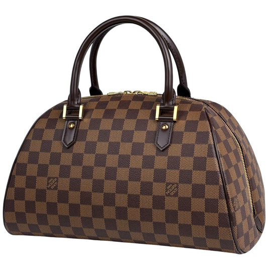 Louis Vuitton Riviera Mini Boston Bag Damier Brown