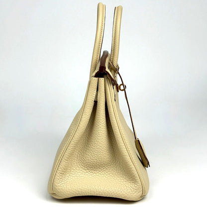 Hermes Birkin 25 Handbag Togo Parchemin — view 4