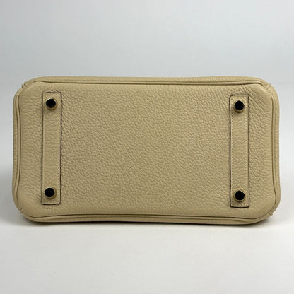 Hermes Birkin 25 Handbag Togo Parchemin — view 5