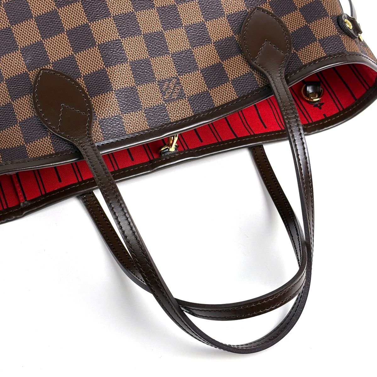Louis Vuitton Neverfull PM Tote Damier Brown — view 8