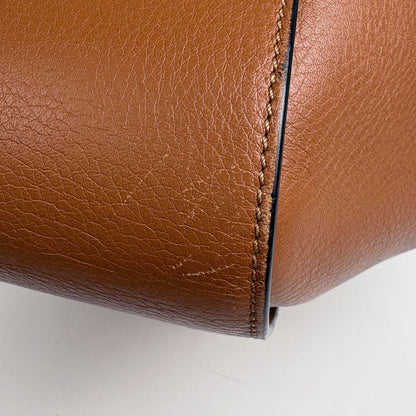 Loewe Hammock Bag Small Anagram 2-Way Leather Brown — view 4