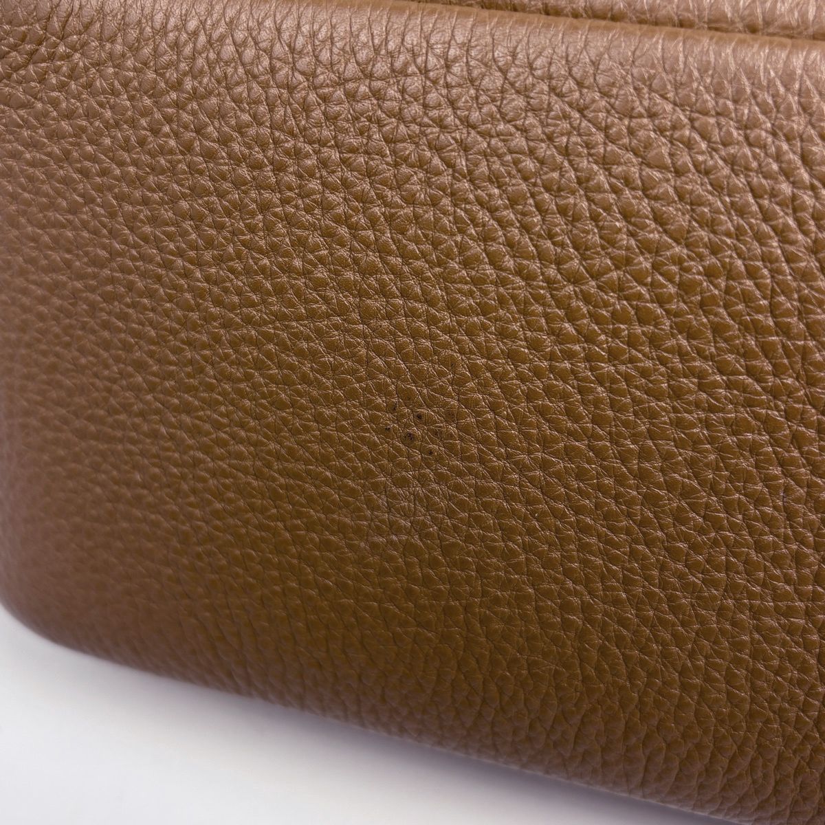 Prada Logo Handbag 2-Way Leather Brown — view 3
