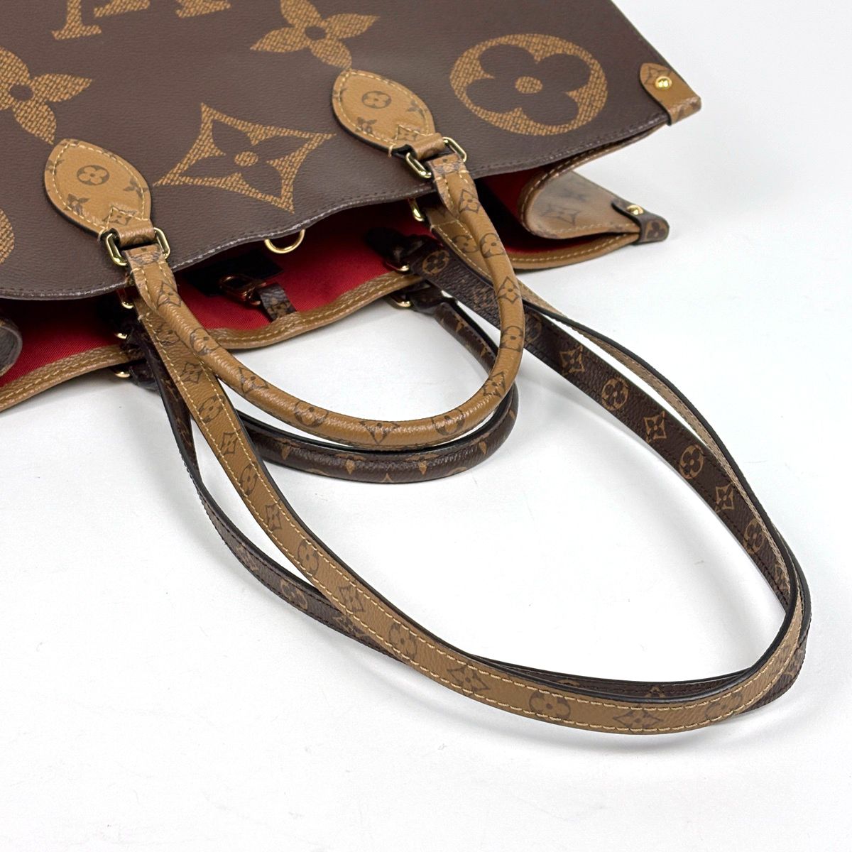Louis Vuitton On The Go GM 2-Way Monogram Giant Tote Reverse Brown — view 7