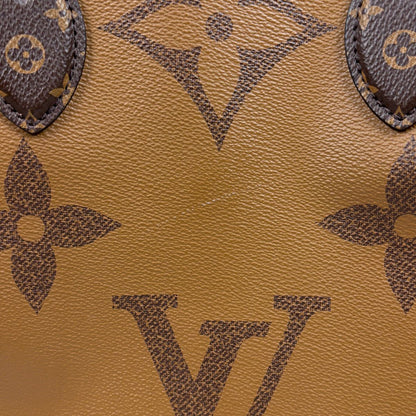 Louis Vuitton On The Go GM 2-Way Monogram Giant Tote Reverse Brown — view 5