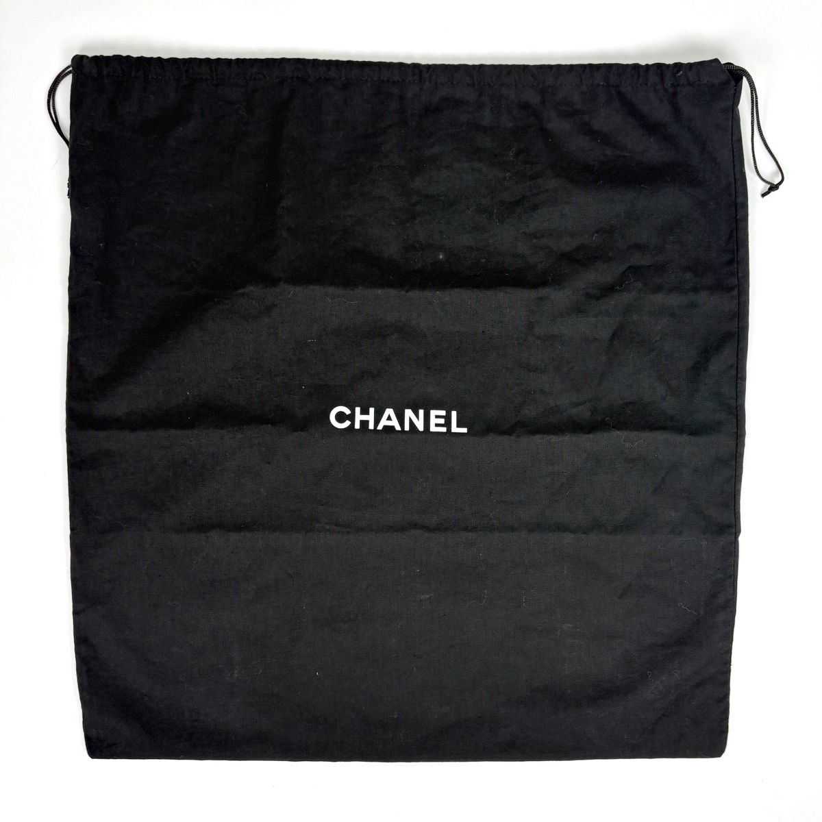 Chanel CC Logo Tote Leather Black — view 9