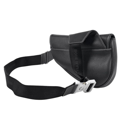 Dior Saddle Bag Leather Black — view 2