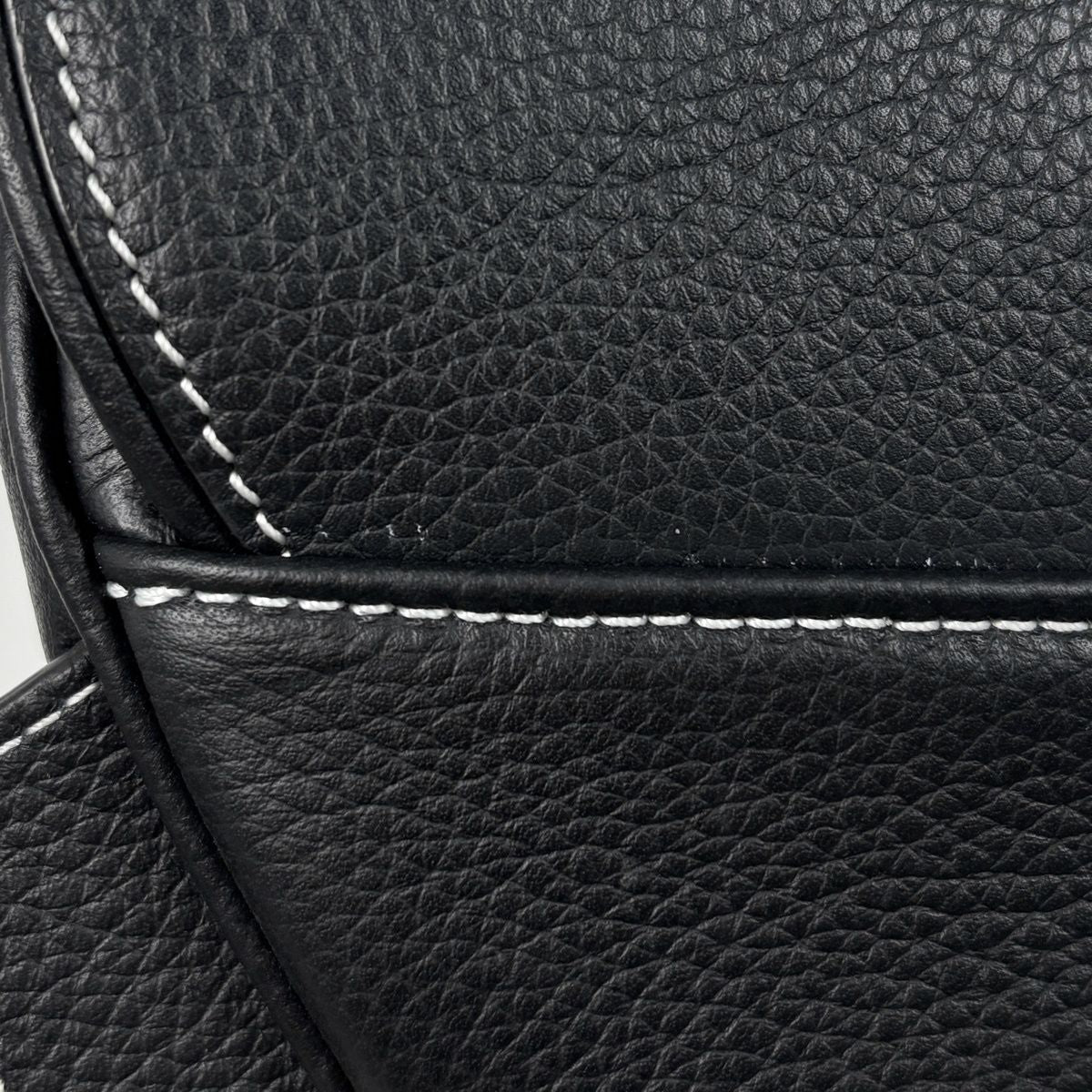 Dior Saddle Bag Leather Black — view 6