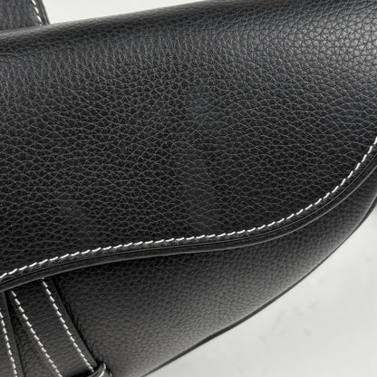 Dior Saddle Bag Leather Black — view 5