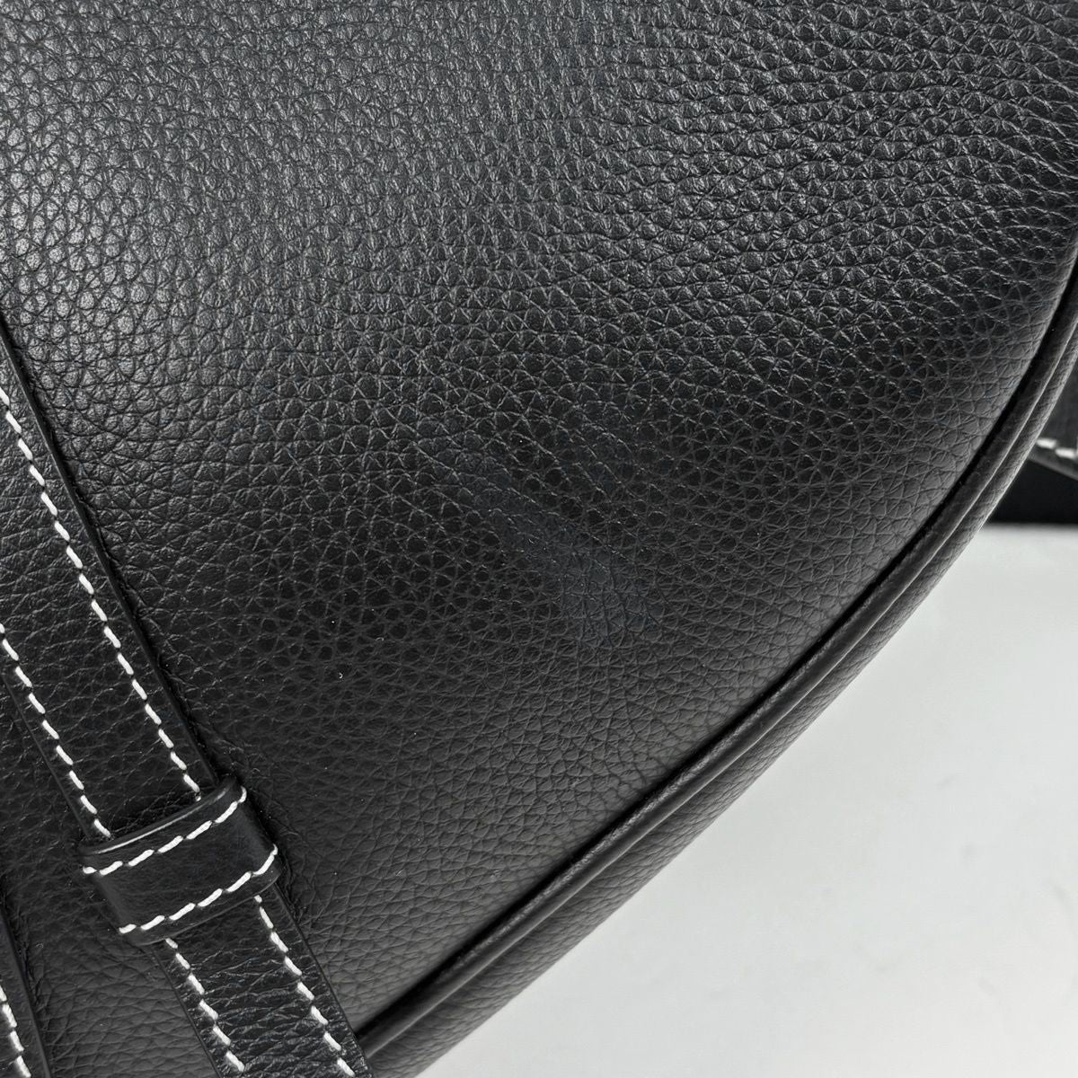 Dior Saddle Bag Leather Black — view 4