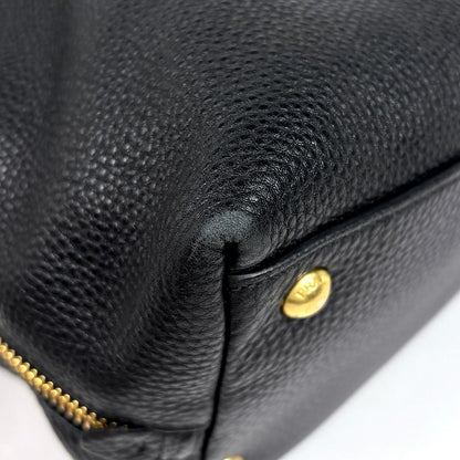 Prada Shoulder Bag Leather Nero — view 4