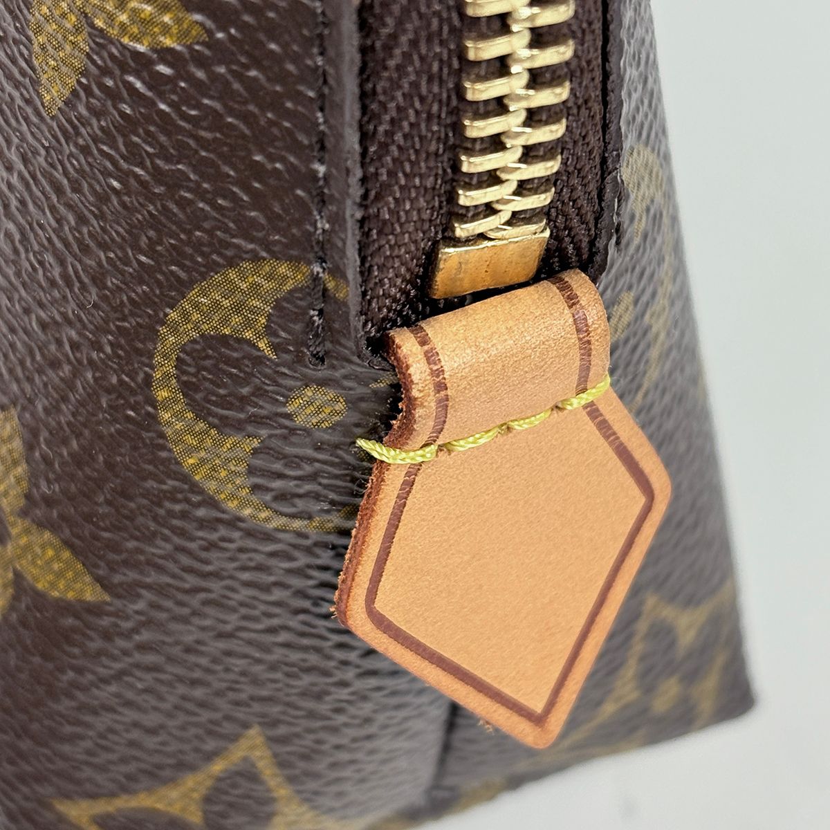 Louis Vuitton Pochette Cosmetic GM Makeup Cosmetics Pouch Monogram Brown — view 4
