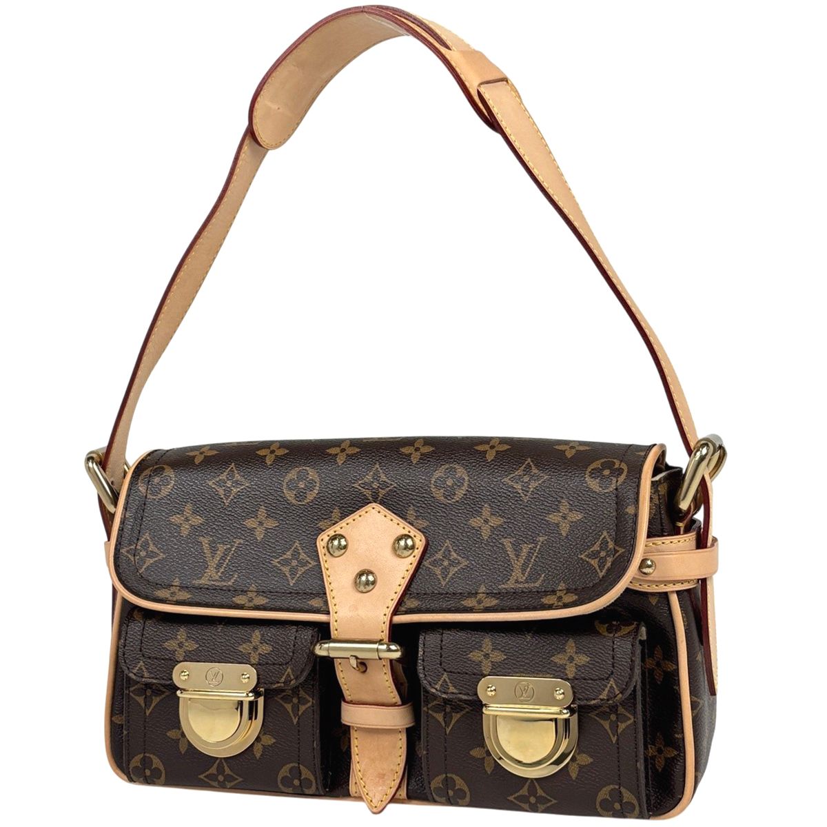 Louis Vuitton Shoulder Bag Monogram Brown