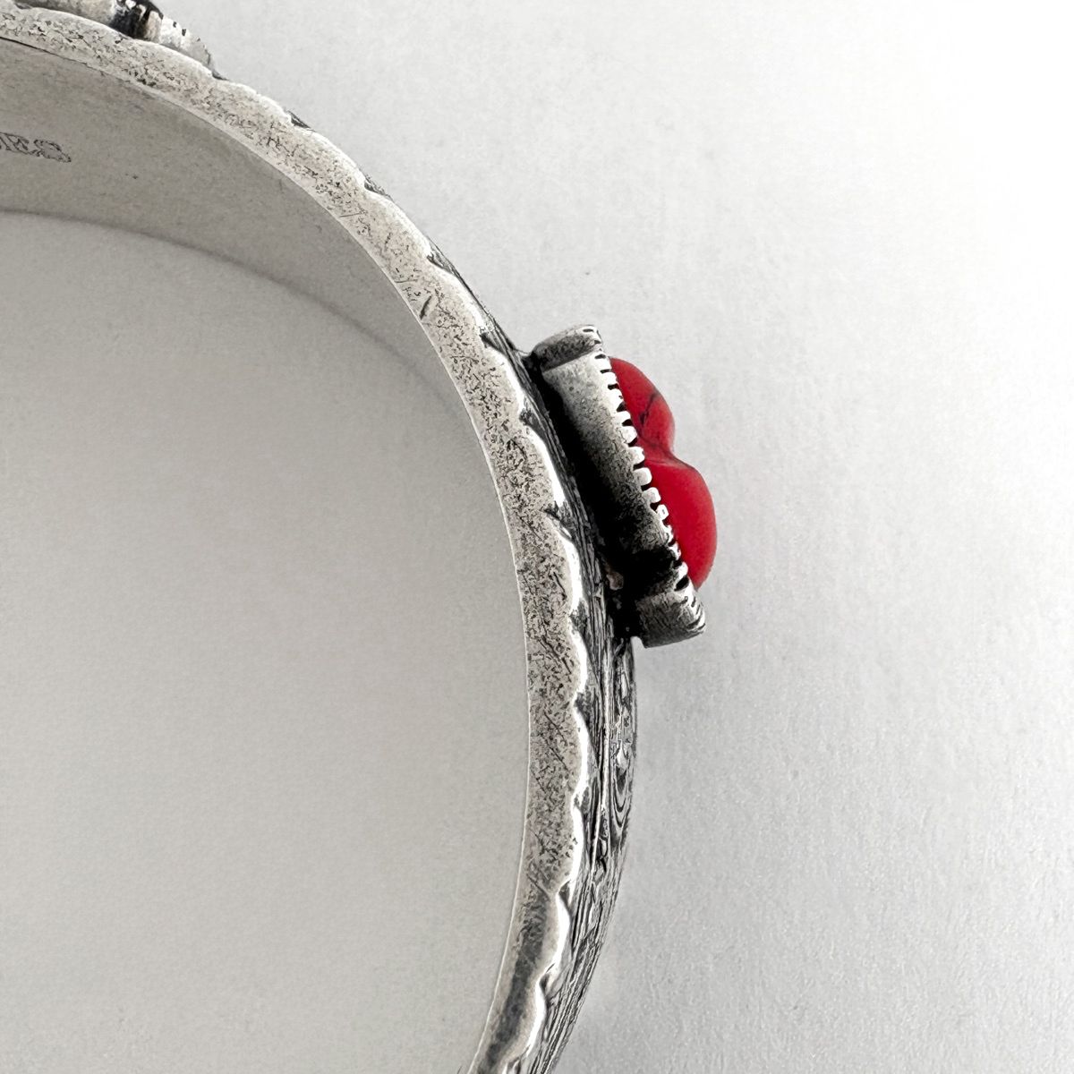 Gucci Cat Head Bangle Interlocking 925 Sterling Silver Bracelet — view 4