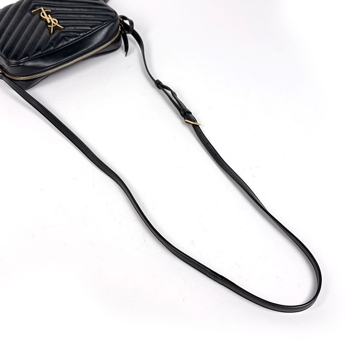 Saint Laurent Paris Camera Bag Leather Black — view 7