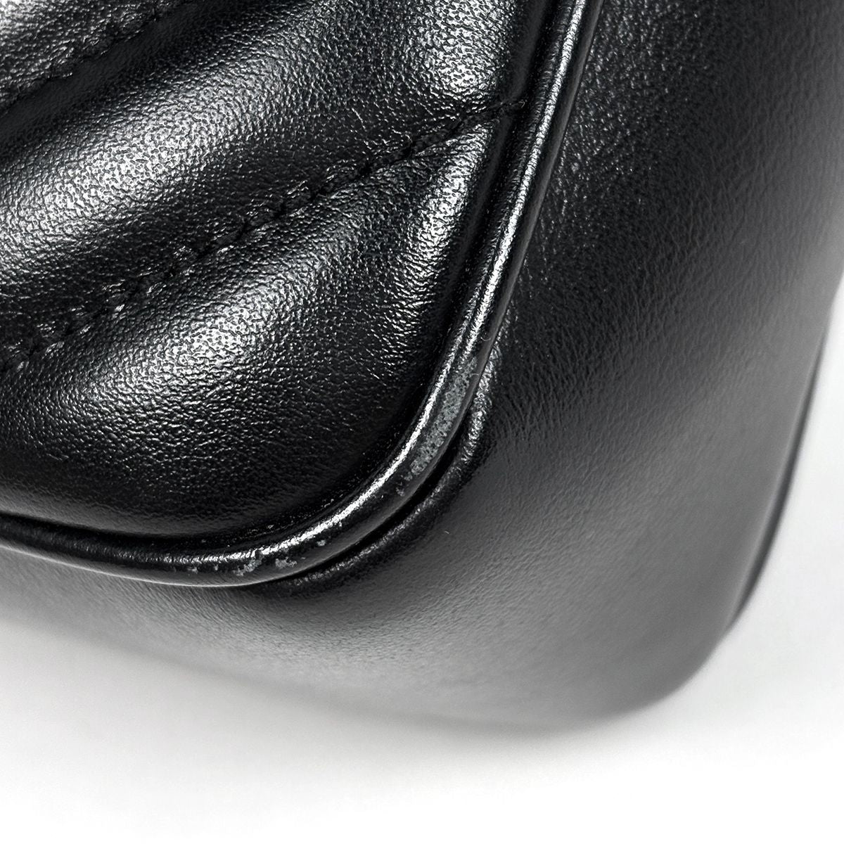 Saint Laurent Paris Camera Bag Leather Black — view 3