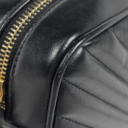 Saint Laurent Paris Camera Bag Leather Black — view 5