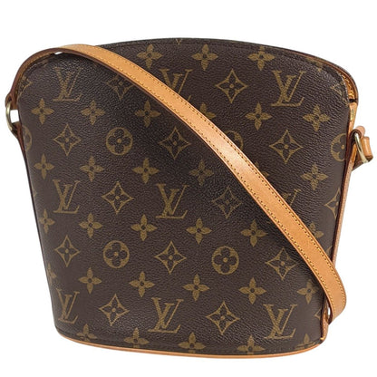 Louis Vuitton Drew Shoulder Bag Monogram Brown
