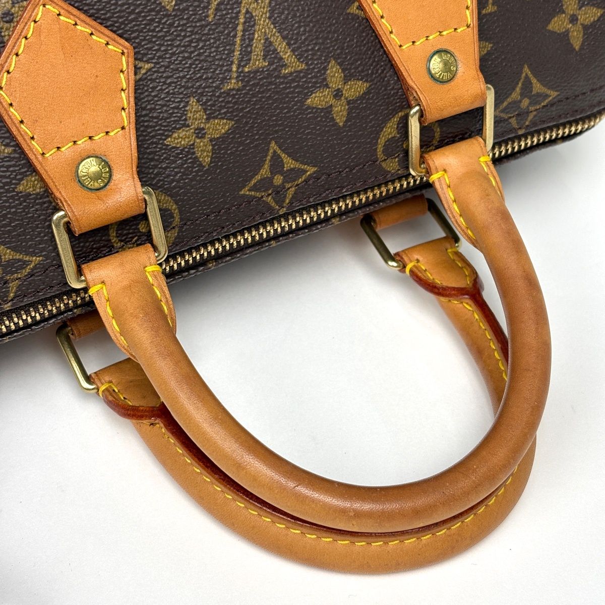 Louis Vuitton Speedy 25 Handbag Monogram Brown — view 9