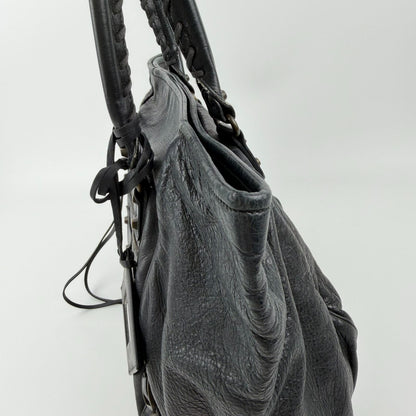 Balenciaga the Sunday Handbag Leather Black Vintage — view 6