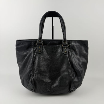 Balenciaga the Sunday Handbag Leather Black Vintage — view 4