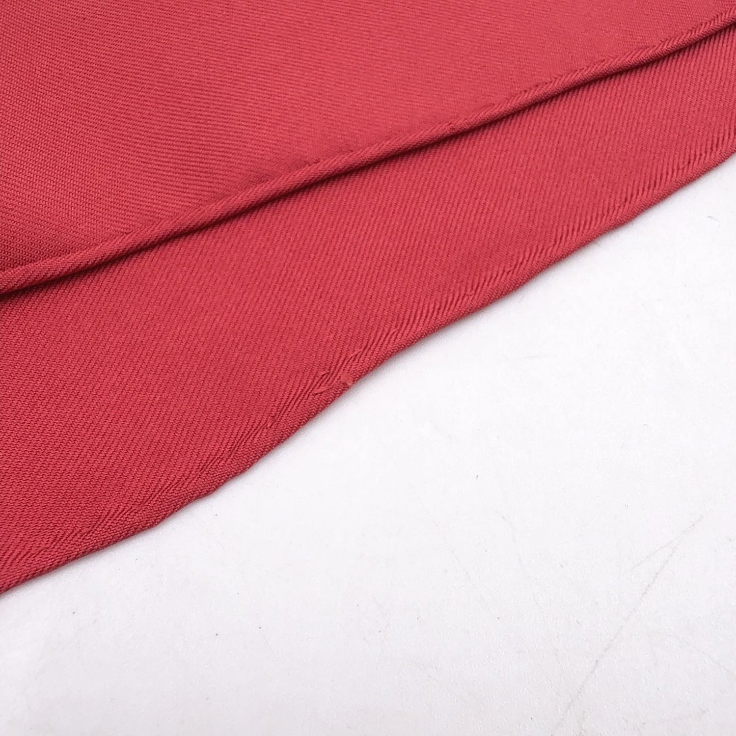 Hermes Chouveau du Tre Carre 90 Silk Red Scarf — view 4