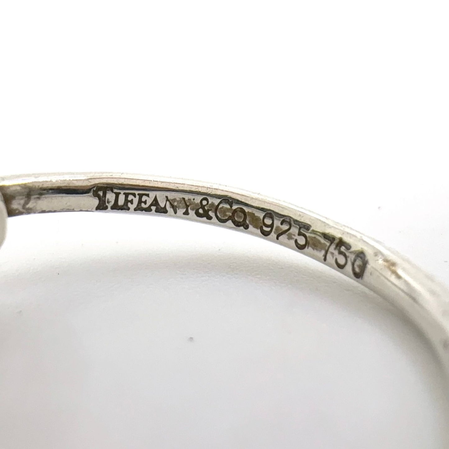 Tiffany & Co Love Knot Yellow Gold Silver Ring — view 4