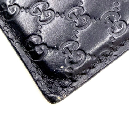 Gucci Micro Guccissima Leather Black Card Case — view 7
