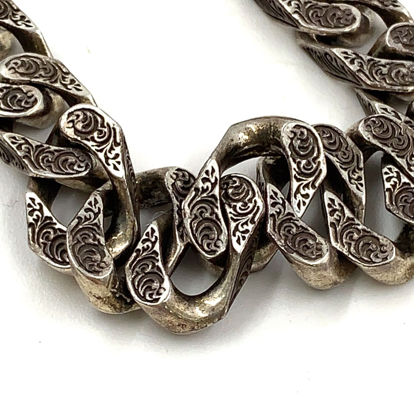 Gucci Interlocking Silver Bracelet — view 9