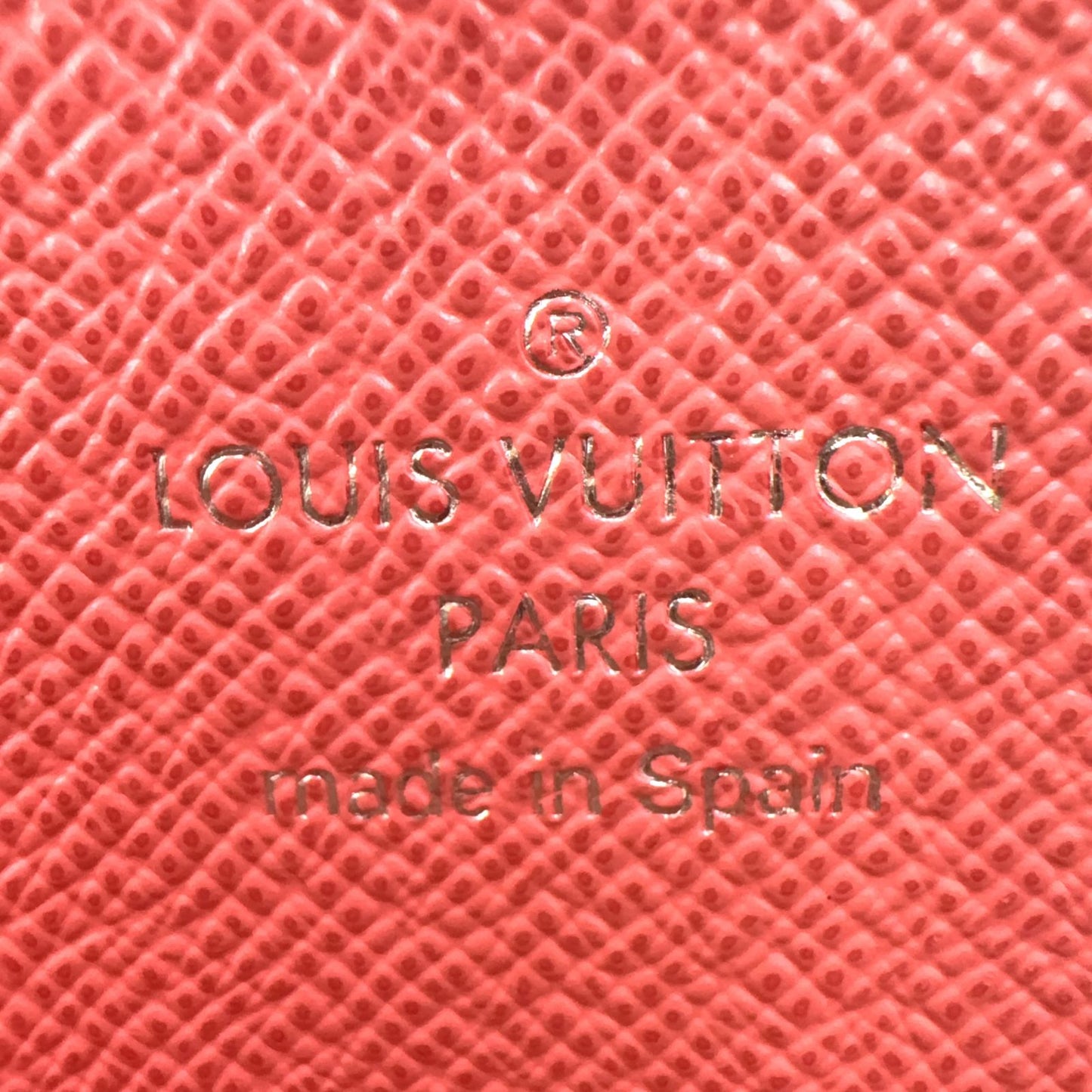 Louis Vuitton Portefeuille Marie Louron Leather Pink Brown Wallet Silver — view 4