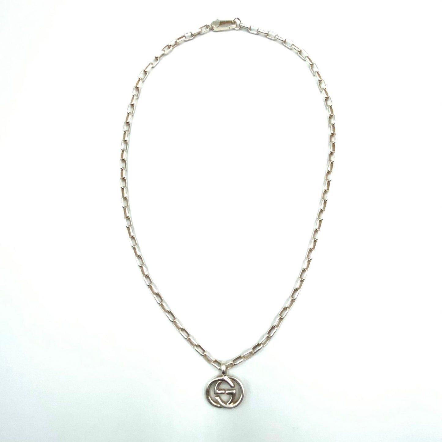 Gucci GG Mark Silver Necklace — view 3
