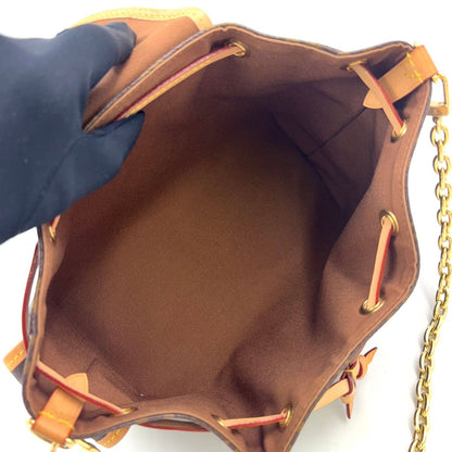 Louis Vuitton Odyssey PM Monogram Leather Brown Handbag Gold — view 3
