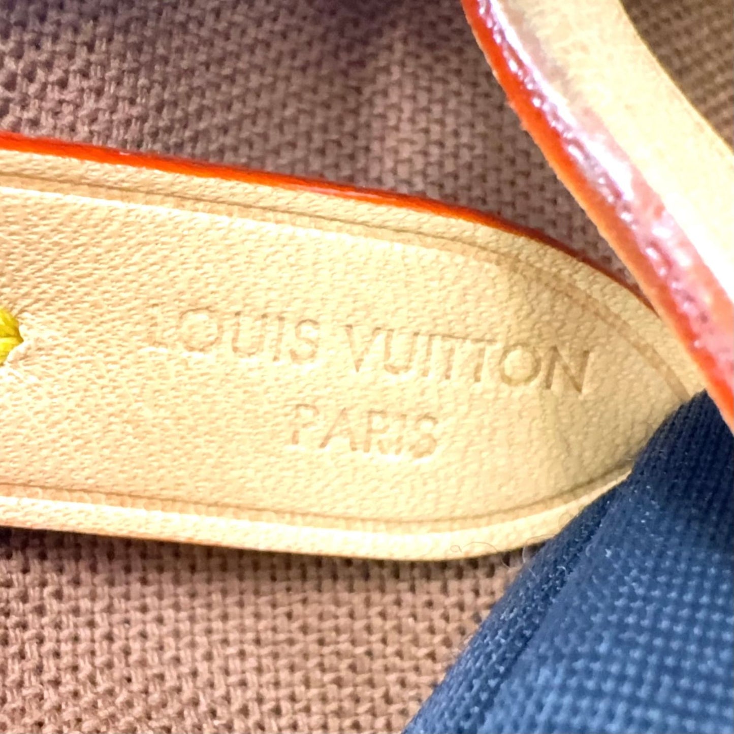 Louis Vuitton Odyssey PM Monogram Leather Brown Handbag Gold — view 4