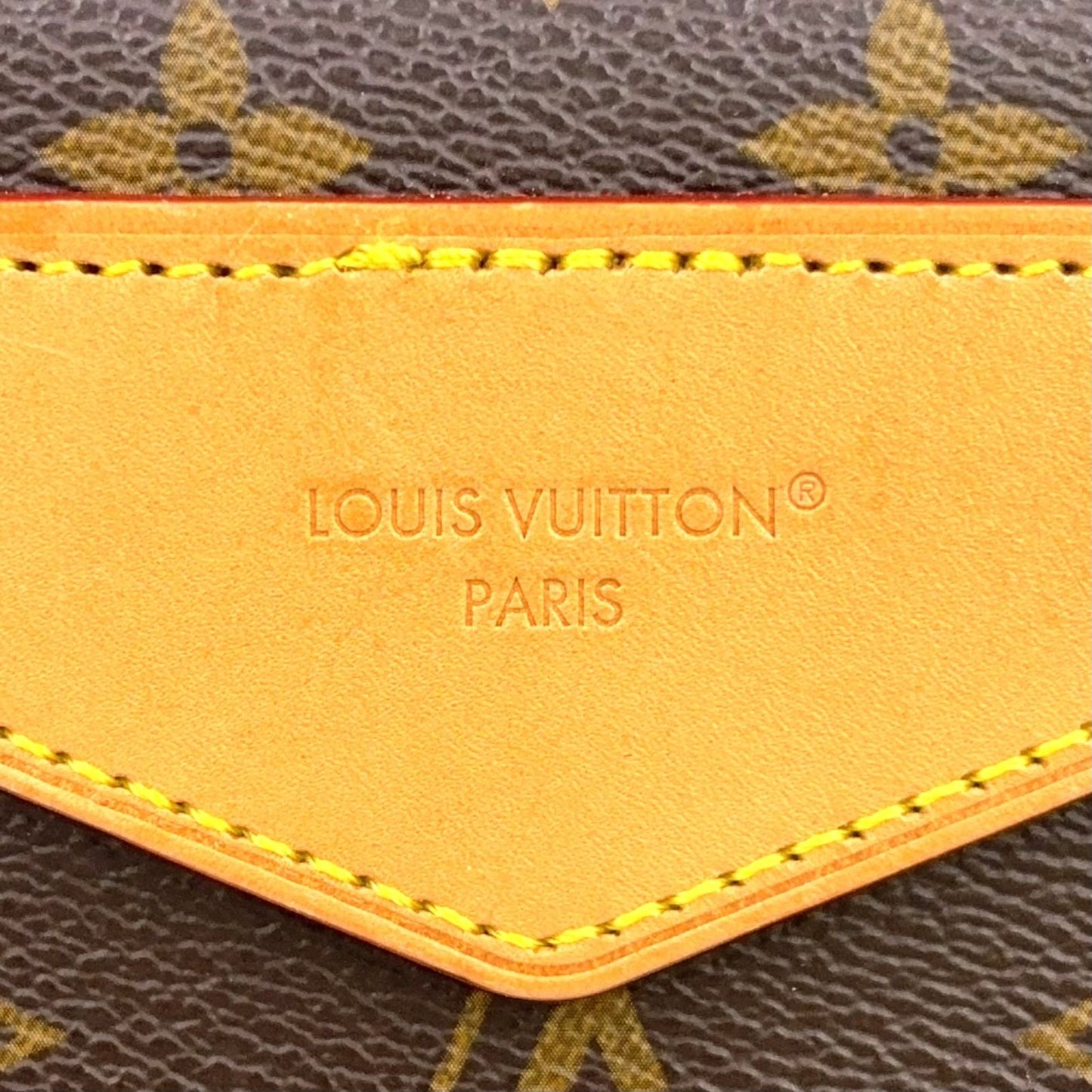 Louis Vuitton Odyssey PM Monogram Leather Brown Handbag Gold — view 5