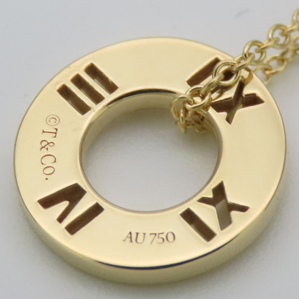 Tiffany & Co Necklace Atlas Earrings 18k Yellow Gold Diamond — view 4