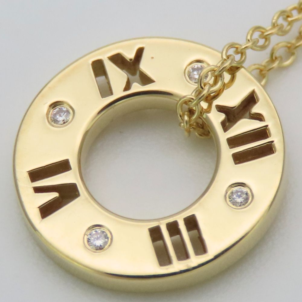 Tiffany & Co Necklace Atlas Earrings 18k Yellow Gold Diamond — view 3