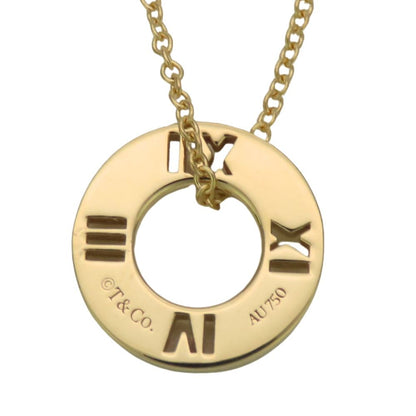Tiffany & Co Necklace Atlas Earrings 18k Yellow Gold Diamond — view 2