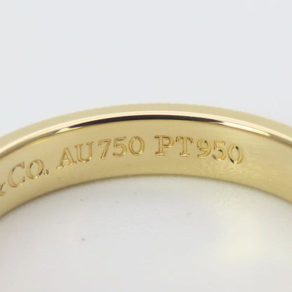Tiffany & Co Ring Mill Gray 18k Yellow Gold Platinum Combination — view 4