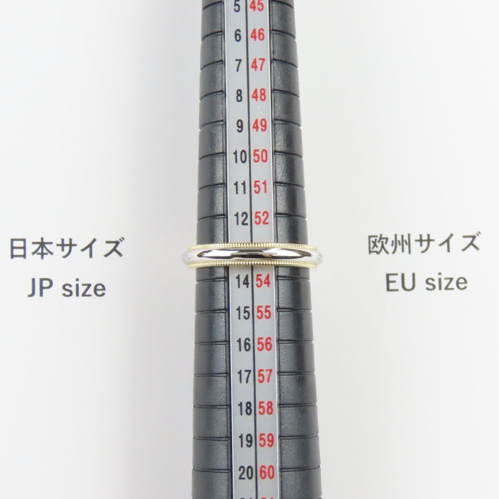 Tiffany & Co Ring Mill Gray 18k Yellow Gold Platinum Combination — view 7
