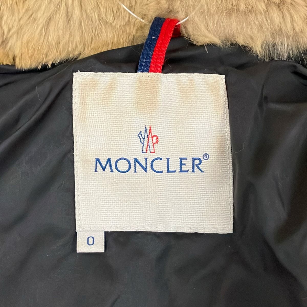 Moncler Down Jacket 0 XS Alberta Purple Long Sleeve Short Length Winter — view 3