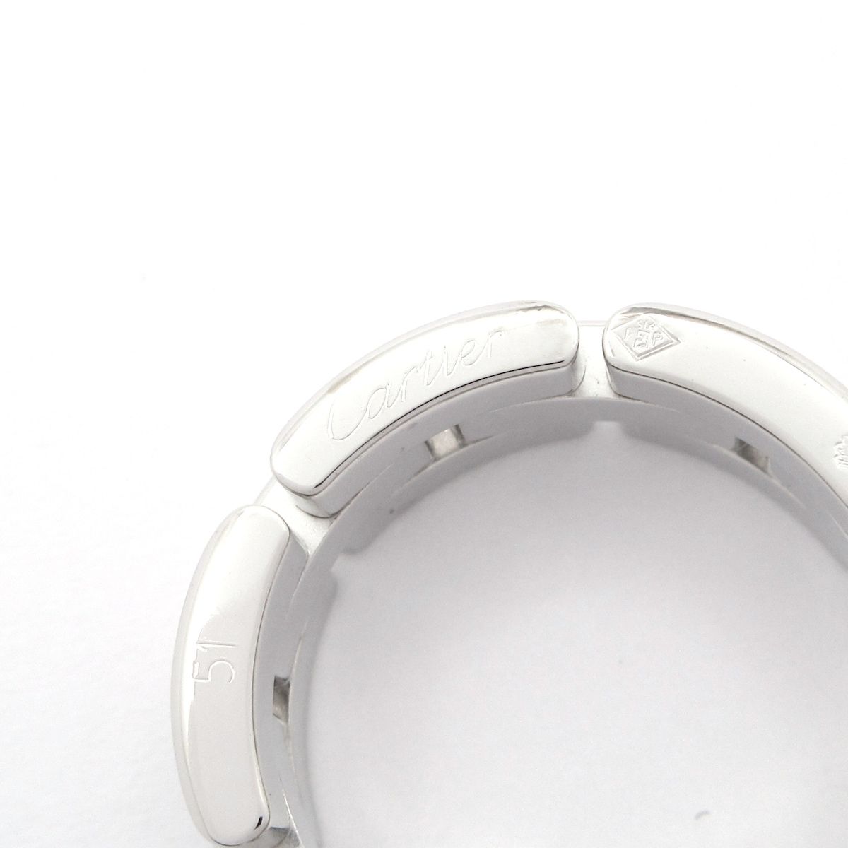 Cartier Ring Maillon Panthere 18k White Gold — view 5