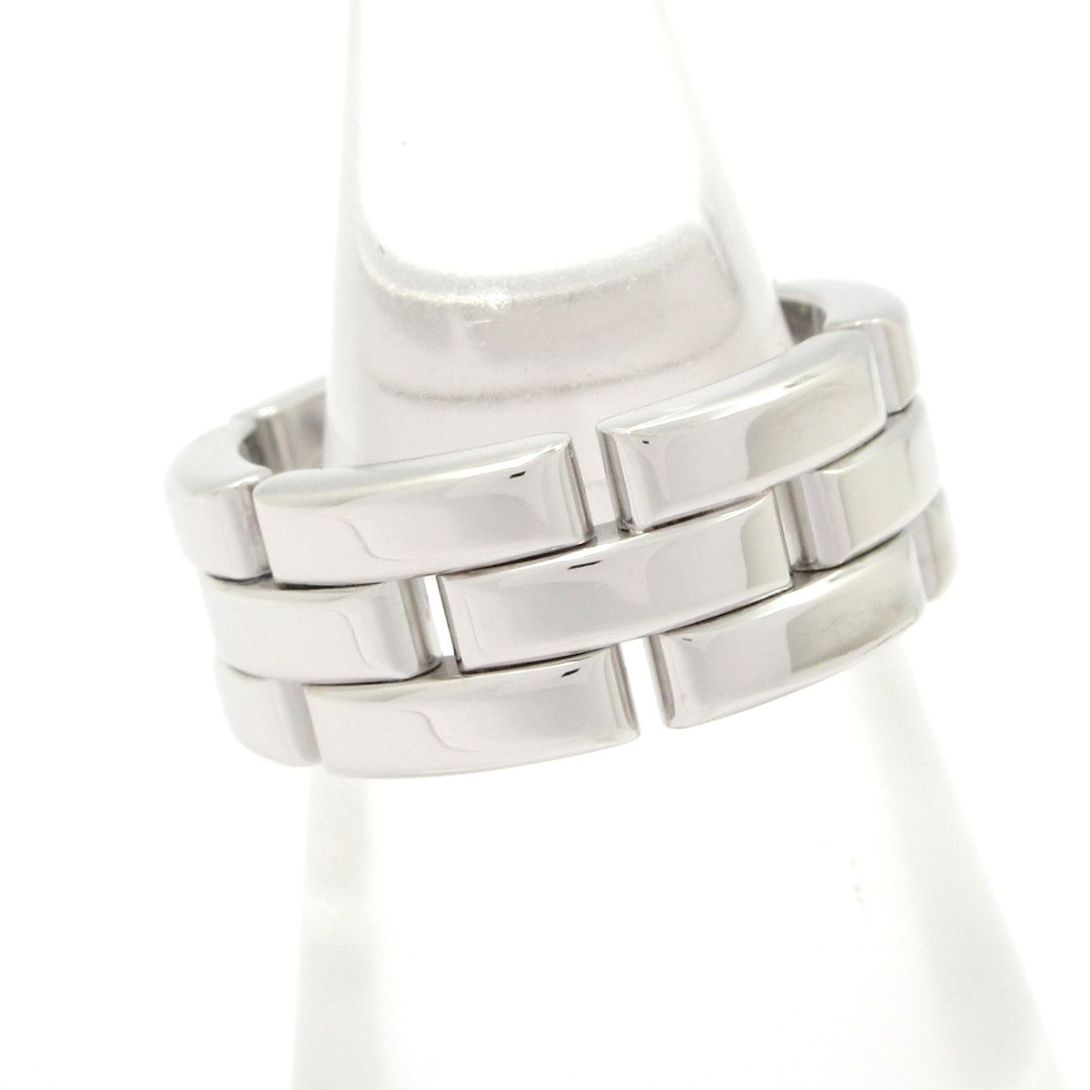 Cartier Ring Maillon Panthere 18k White Gold — view 2