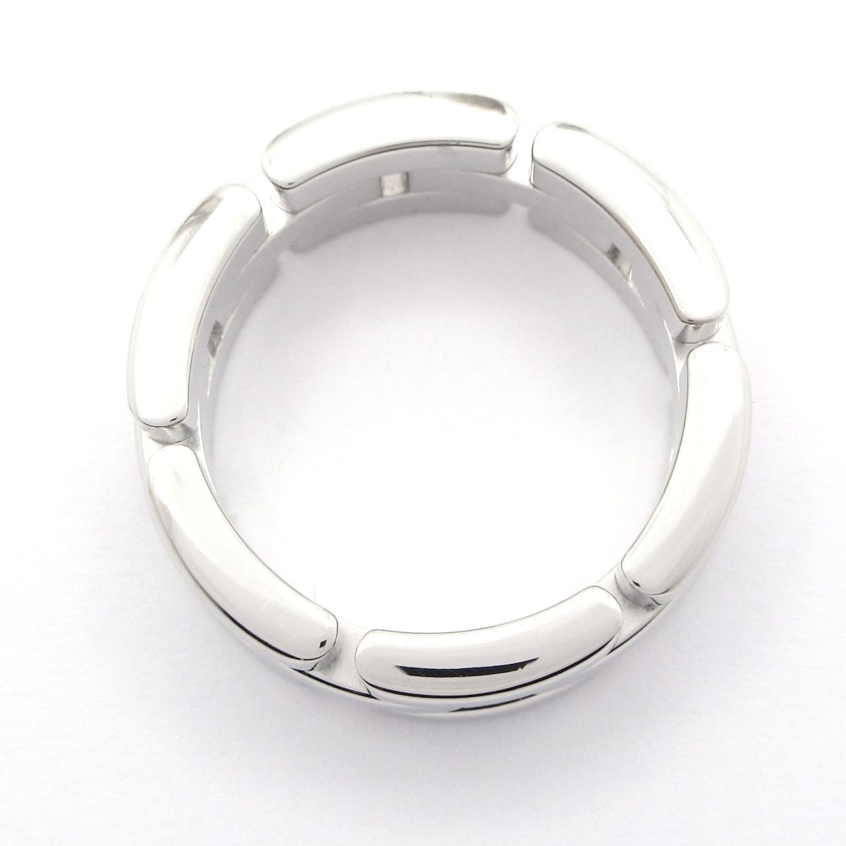 Cartier Ring Maillon Panthere 18k White Gold — view 4