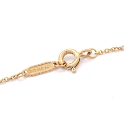 Tiffany & Co Necklace Sorest 18k Pink Gold Diamond Center Vs1 Pave — view 4