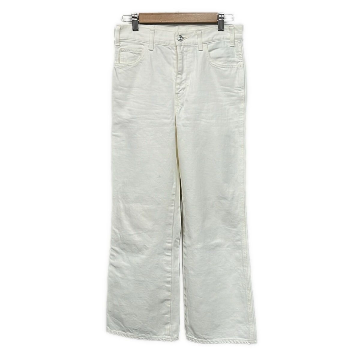 Celine Jeans 26 S White Full Length