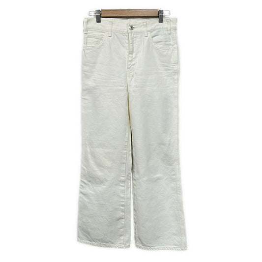 Celine Jeans 26 S White Full Length