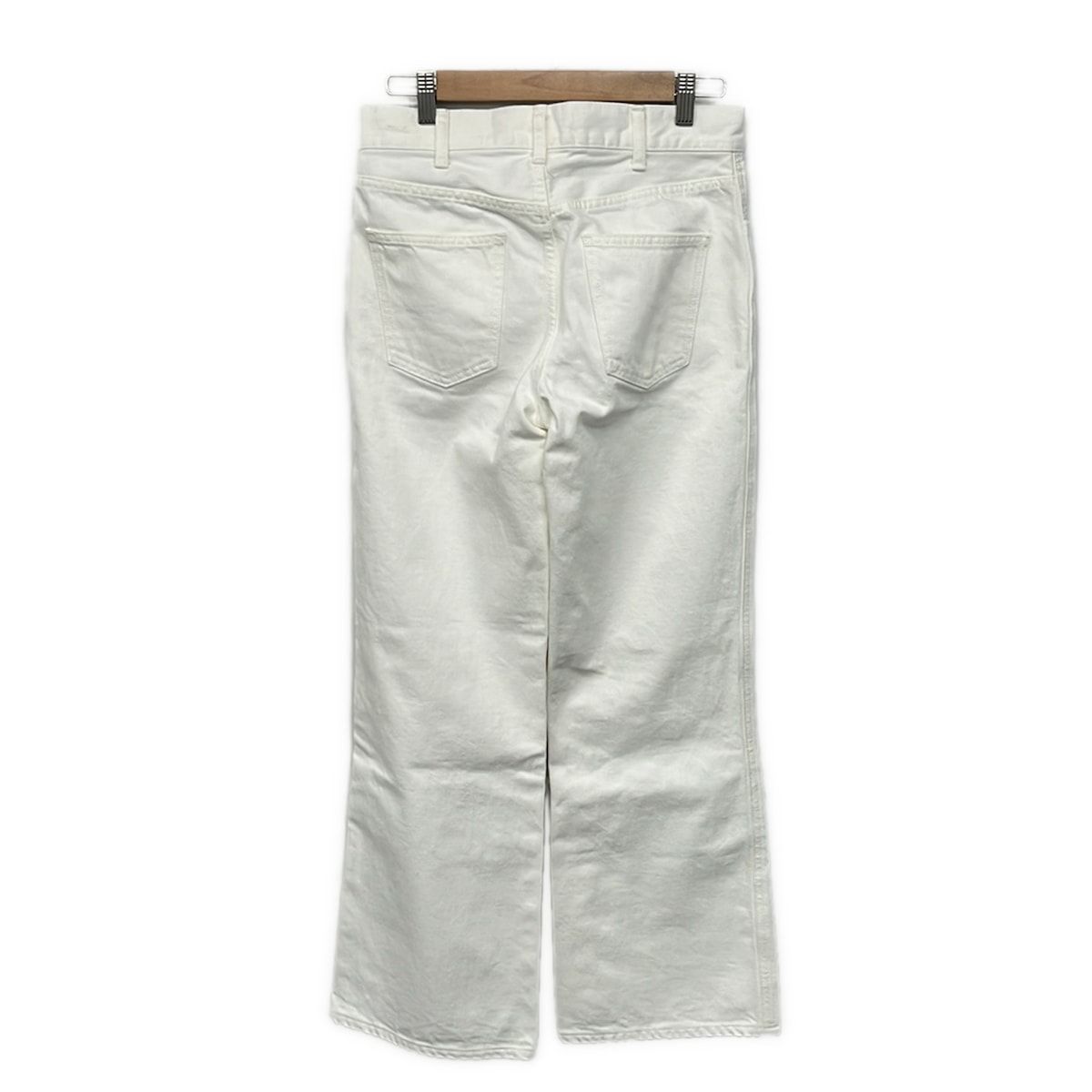Celine Jeans 26 S White Full Length — view 2